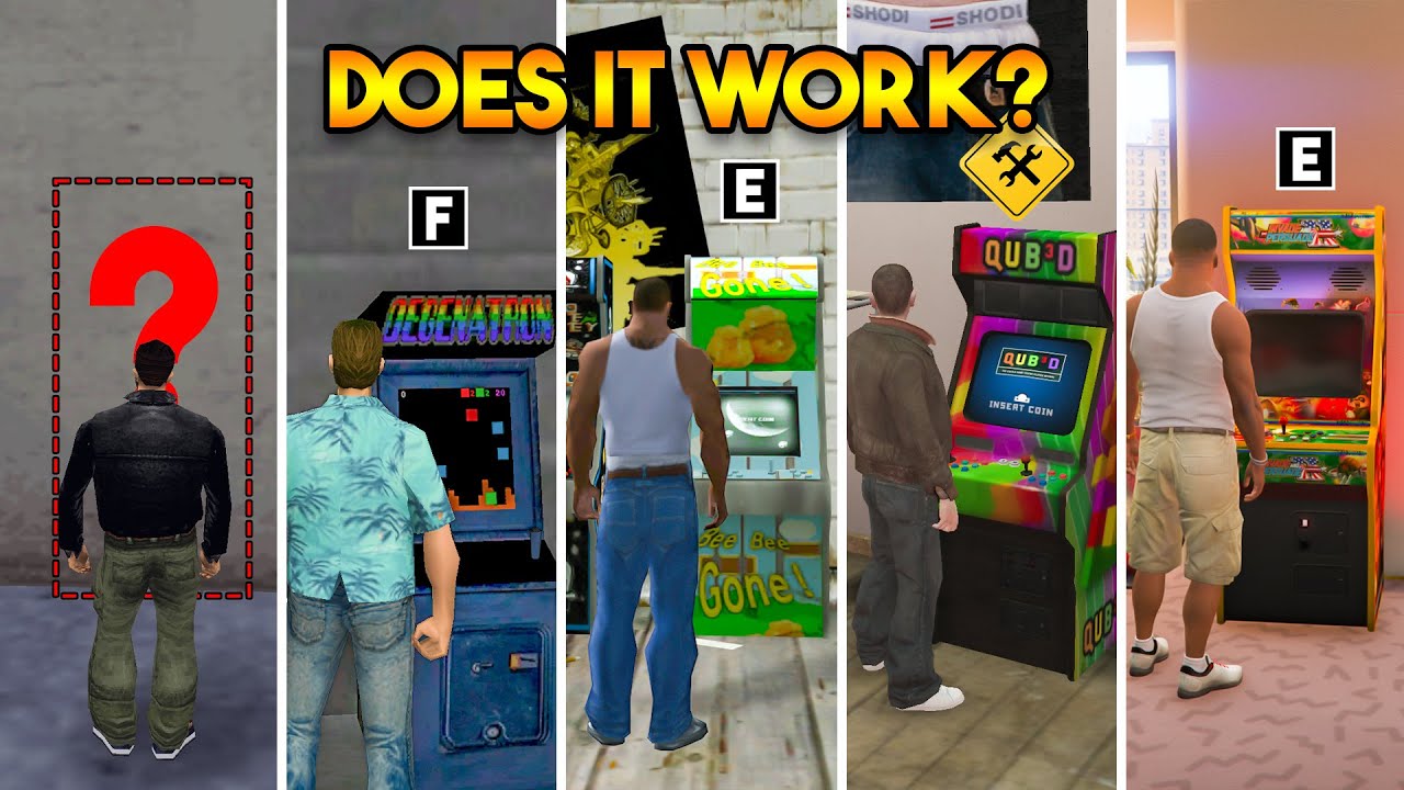 DOEST IT WORK IN EVERY GTA GAME? (GTA 5 VS GTA 4 VS GTA SAN VS GTA VC VS GTA 3)