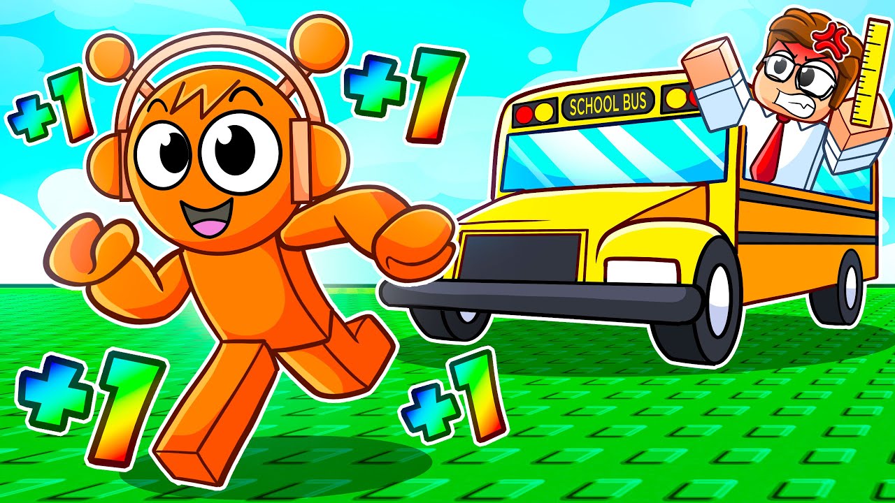 Каждая секунда +1 СКОРОСТЬ к побегу из школы Roblox...