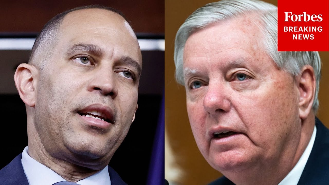 'Insanity': Hakeem Jeffries Torches Lindsey Graham For Holding Up Government Funding Bill
