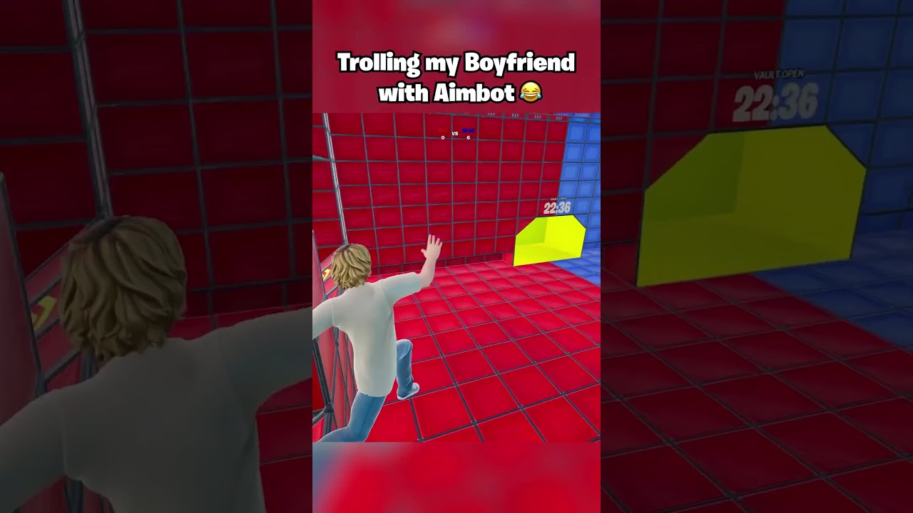 Trolling my boyfriend 🤣 #gaming #fortniteshorts #fortniteclips #fortnite