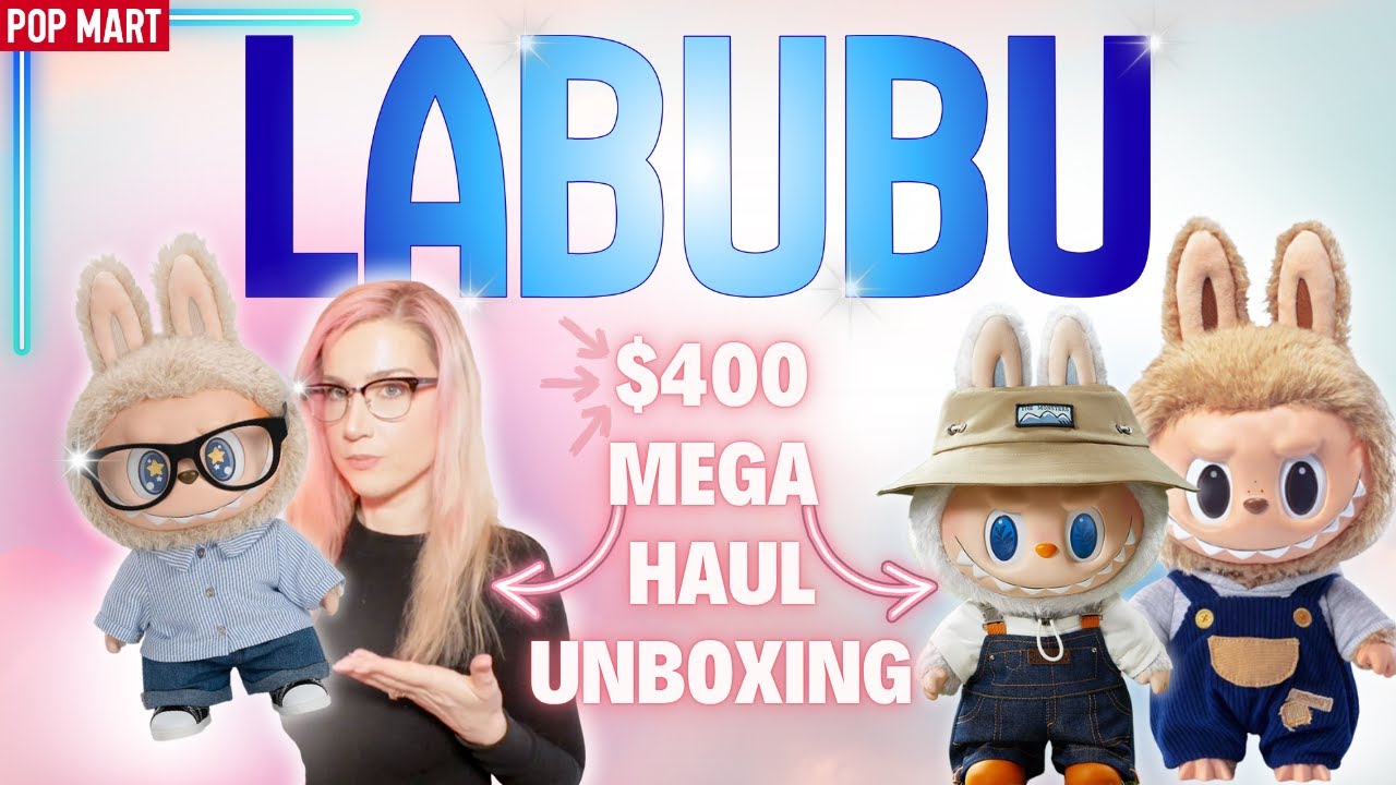 МЕГА-СУММА LABUBU ЗА 400 ДОЛЛАРОВ! (Распаковка среднего размера Labubu)