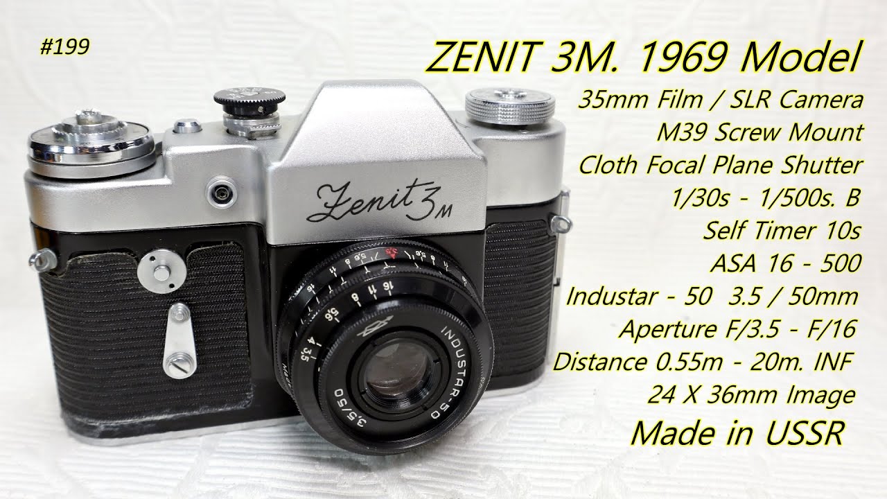 ZENIT 3M.  1969 Model