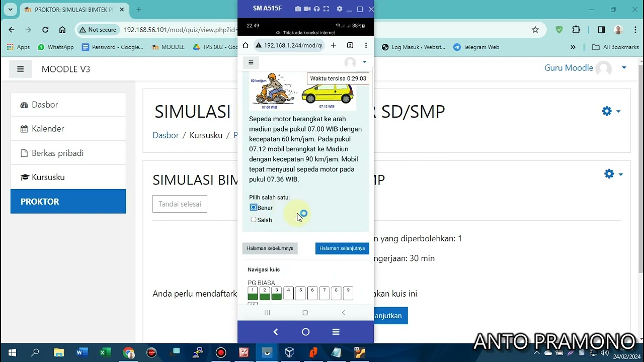 4  Penggunaan VDI Moodle