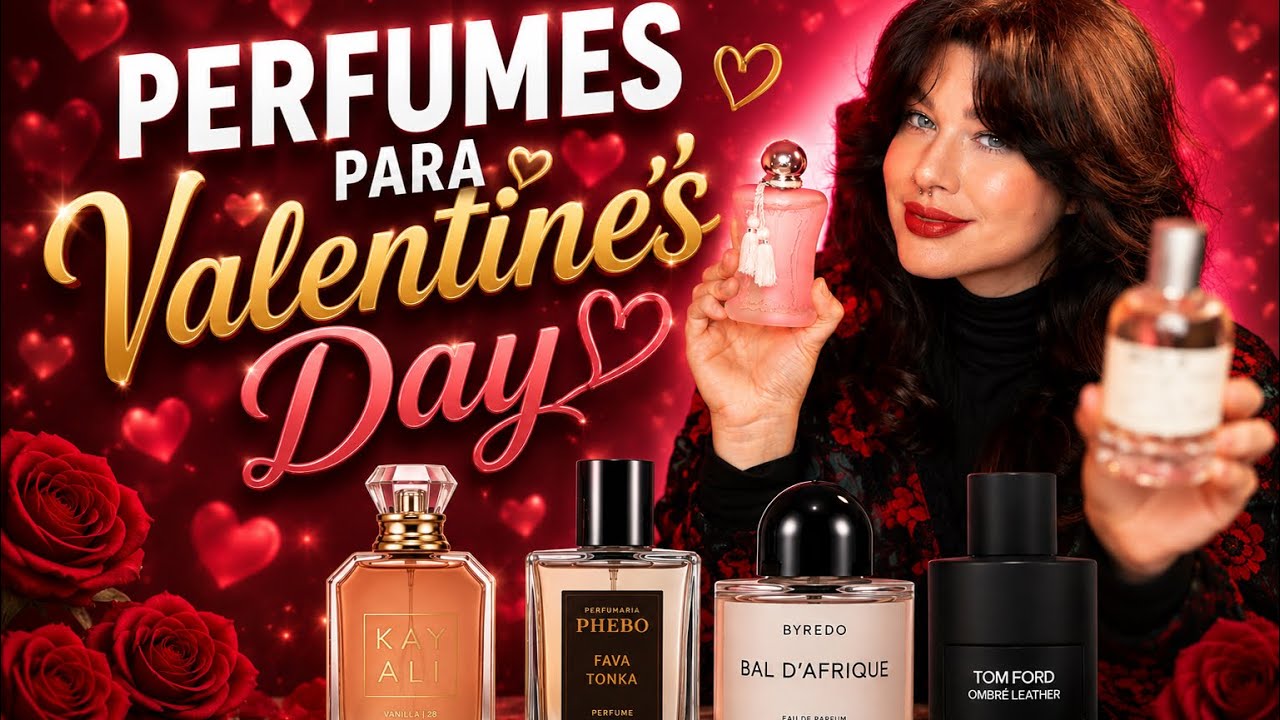 Os Melhores Perfumes para o Valentine's Day