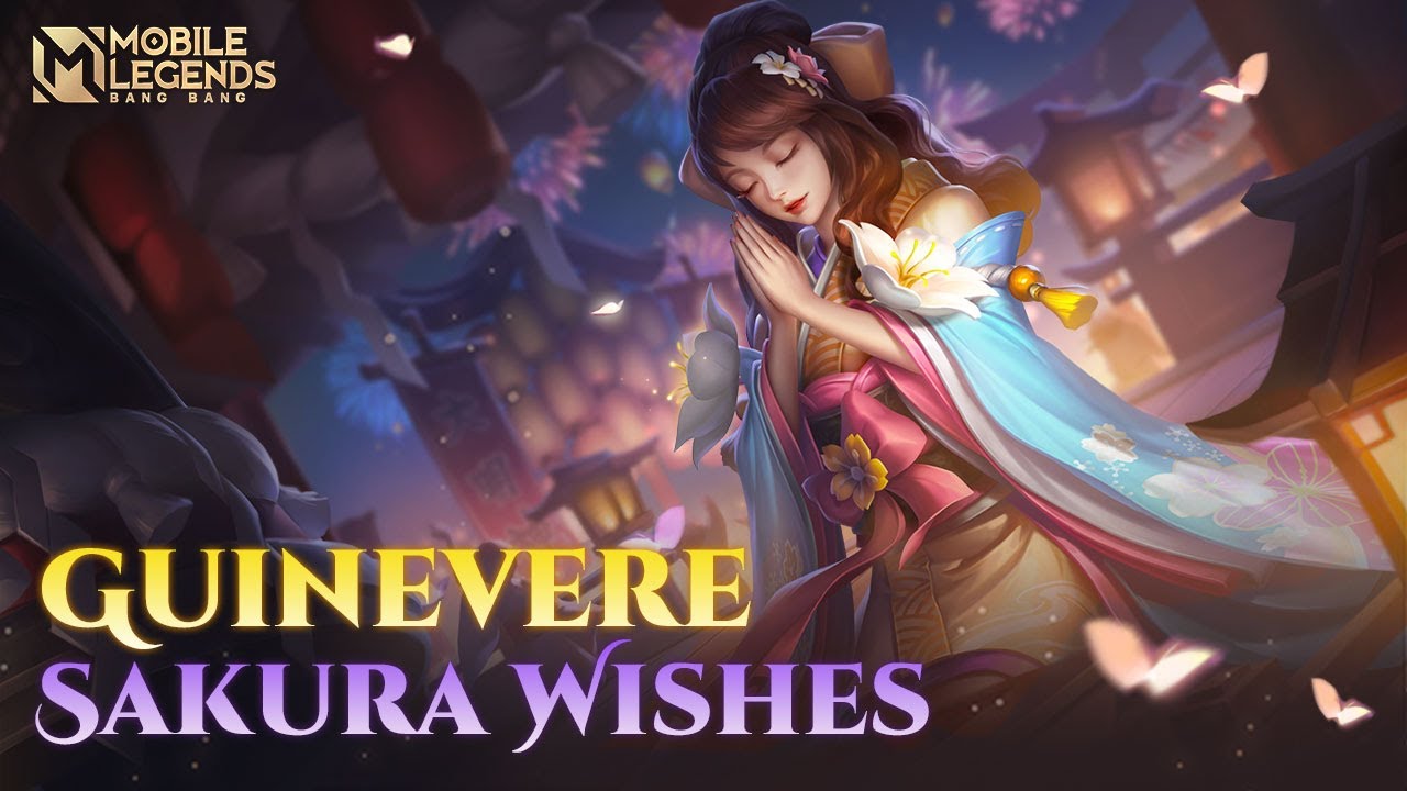 НОВЫЙ ОБЛИК ГВИНЕВРЫ | ЦВЕТОК САКУРЫ | Mobile Legends: Bang Bang