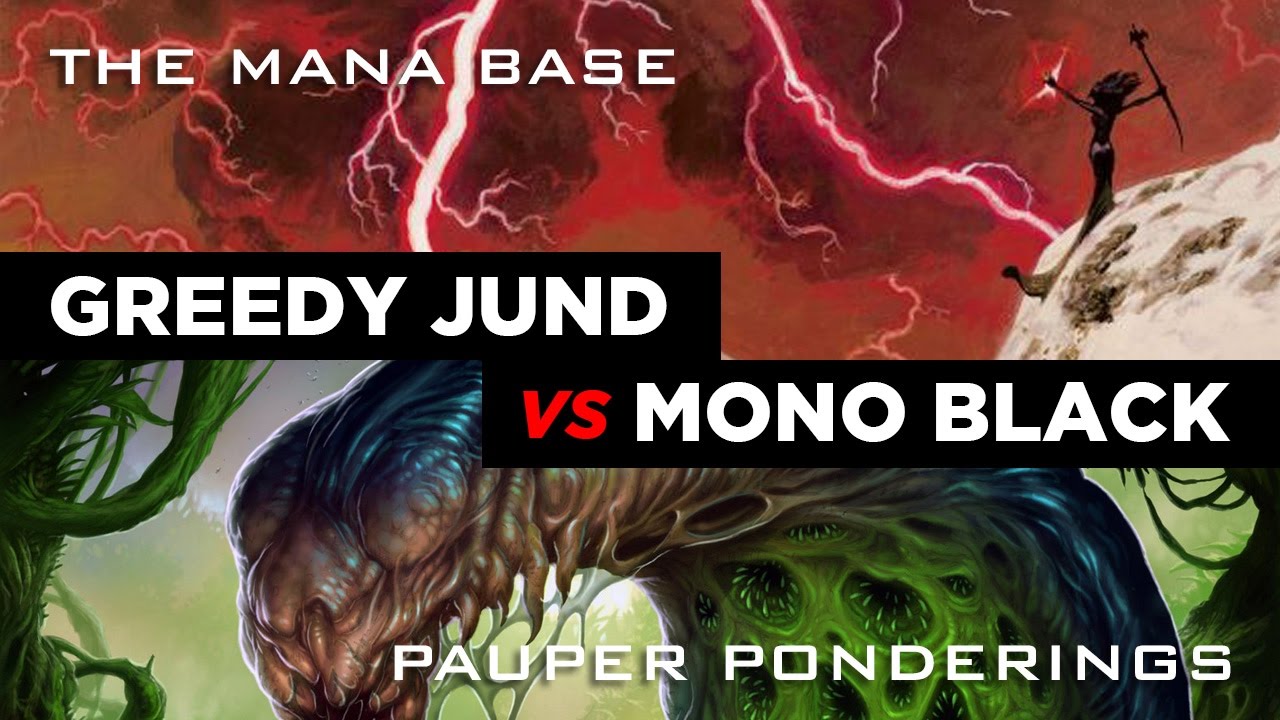 Pauper Ponderings: Greedy Jund Round 3 vs Mono Black Control