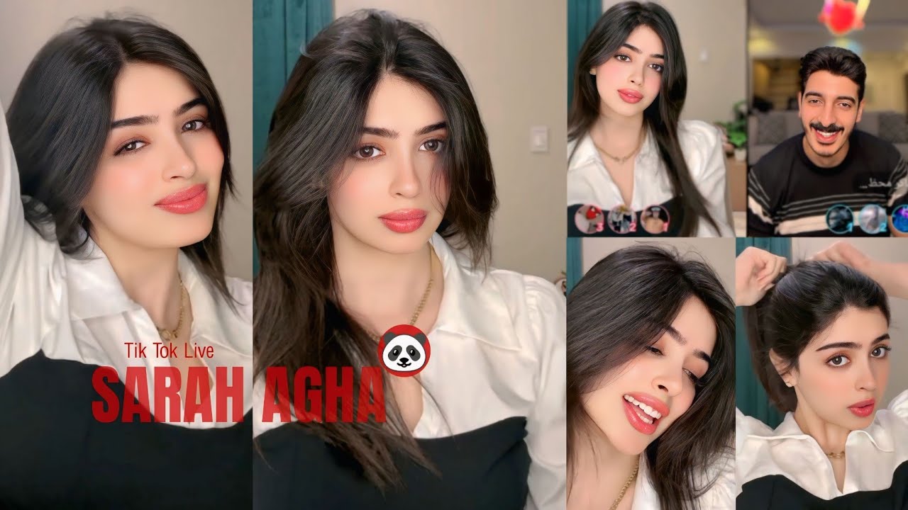 لايف سارة أغا 13/5/2025 تيك توك Sarah Agha Tik Tok Live
