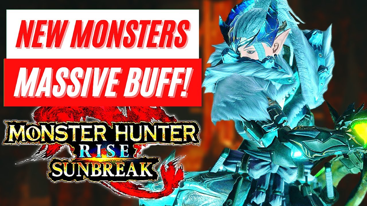 New Monsters BUFF DLC Monster Hunter Rise Sunbreak Free Title Update News