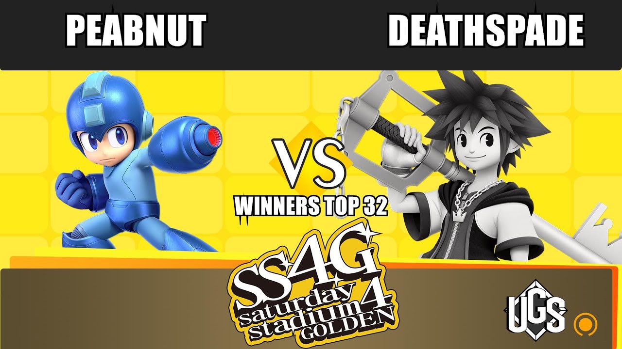 Saturday Stadium 4 Golden - Winners Top 32 - Peabnut(Mega Man) Vs. Deathspade(Sora)