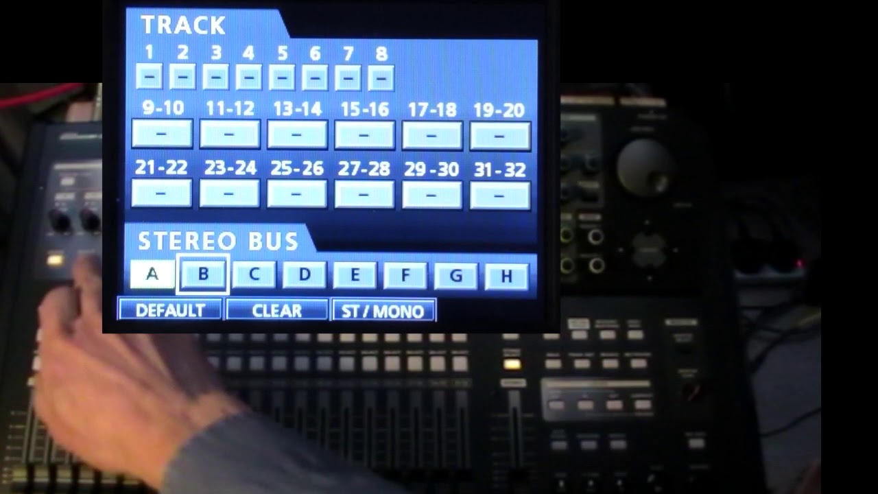 Учебное пособие 14B по Tascam DP24/32SD: ​​Последовательные динамические эффекты