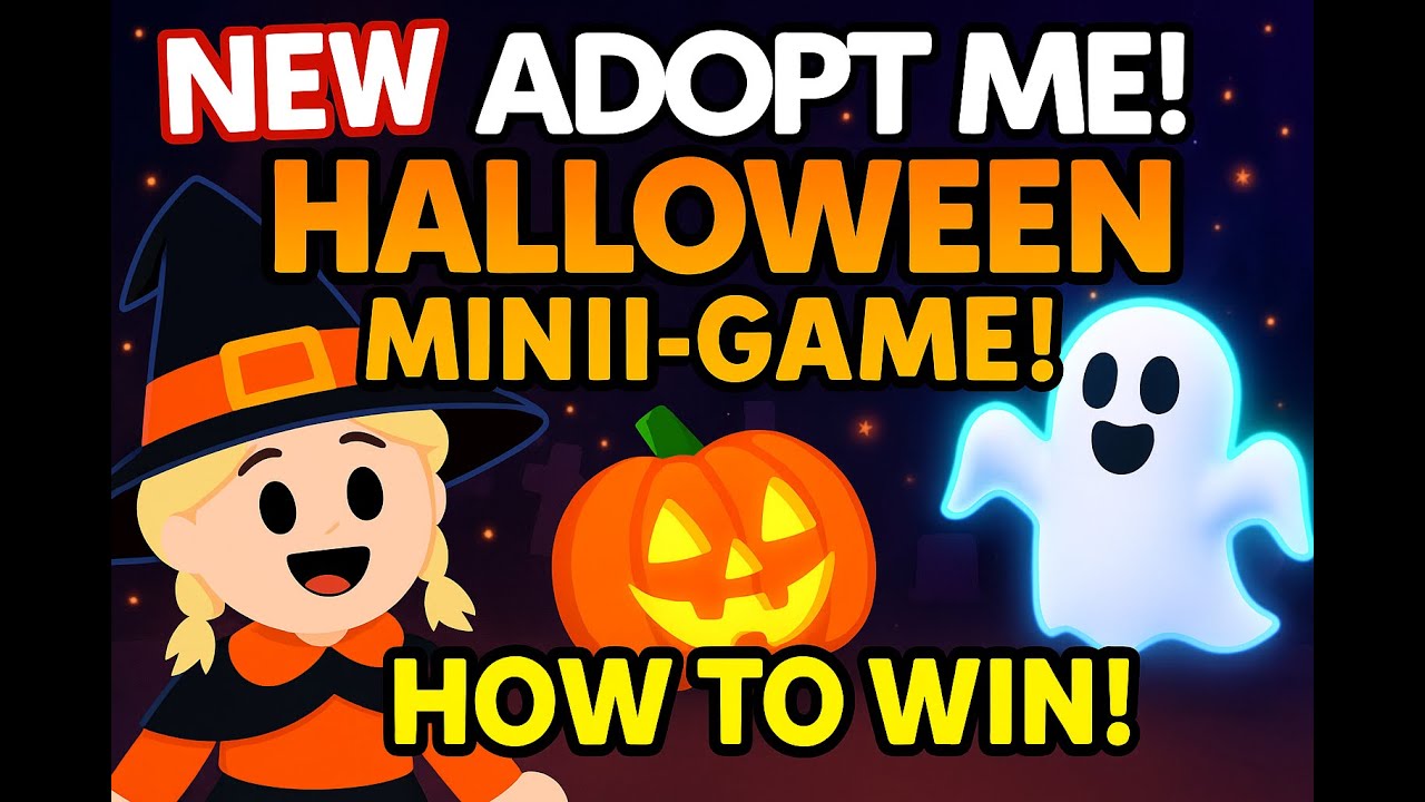 NEW Adopt Me HALLOWEEN MINI-GAME! 🎃👻 How to WIN Every Time! #adoptme #adoptmehalloween