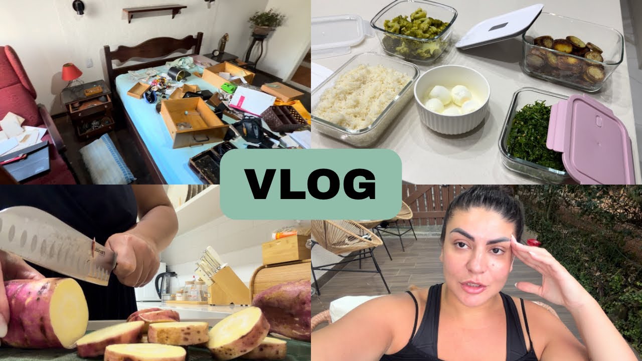 ENTRARAM NA CASA DA MINHA MÃE E REVIRARAM TUDO 😰 | JANTAR SAUDÁVEL E FESQUINHO!