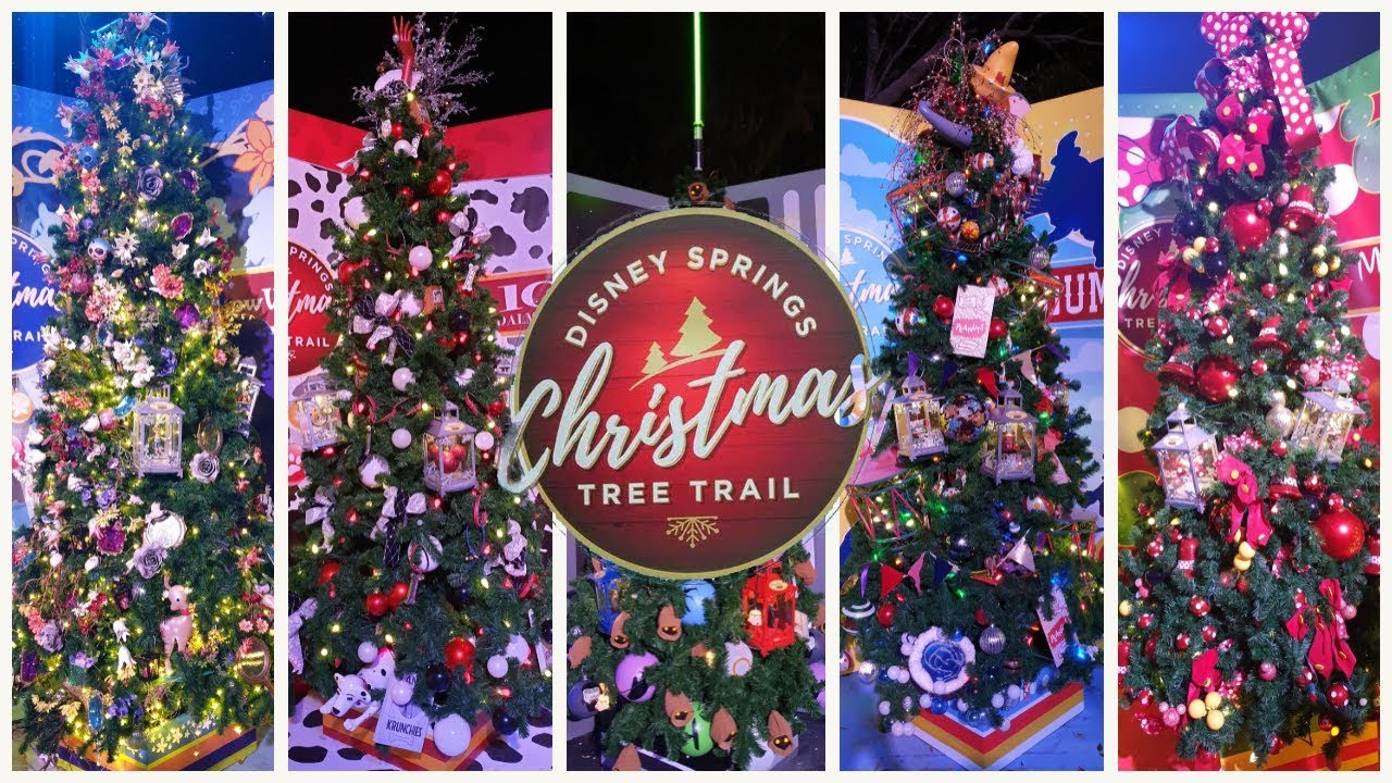 Christmas Tree Trail at Disney Springs | Florida with Friends 2018