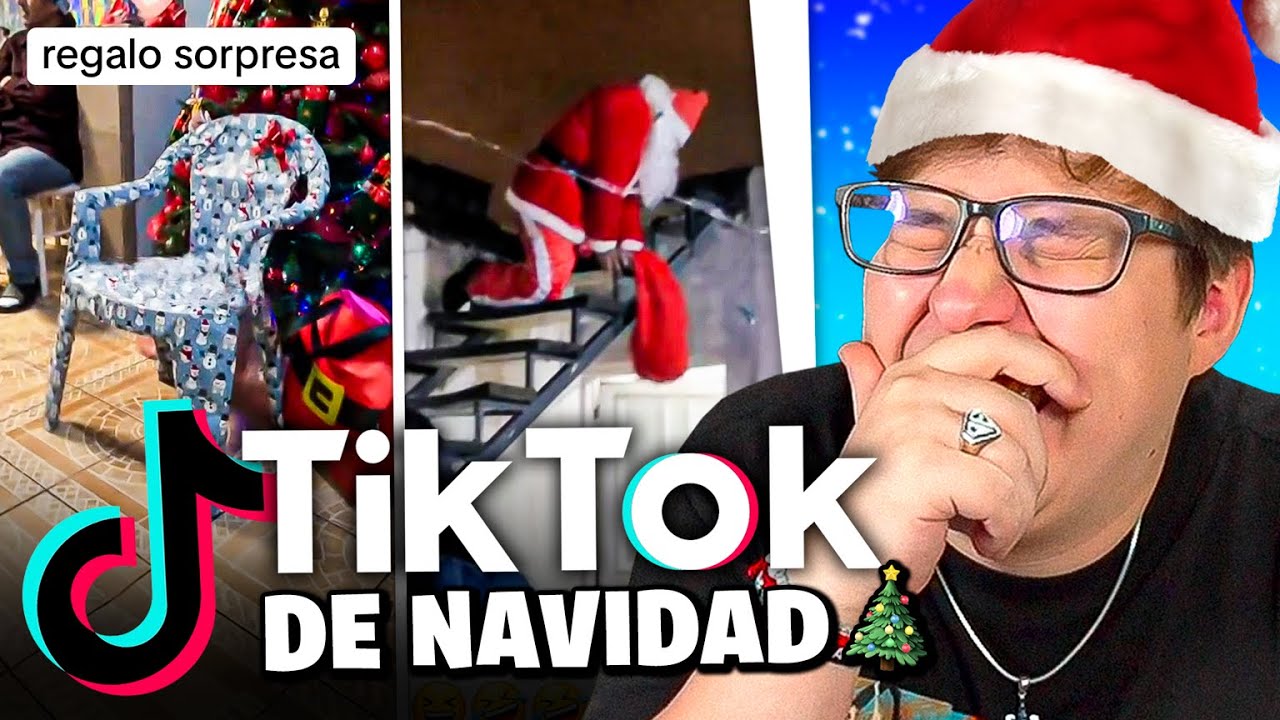 REACCION a TIKTOKS DE NAVIDAD 🤣