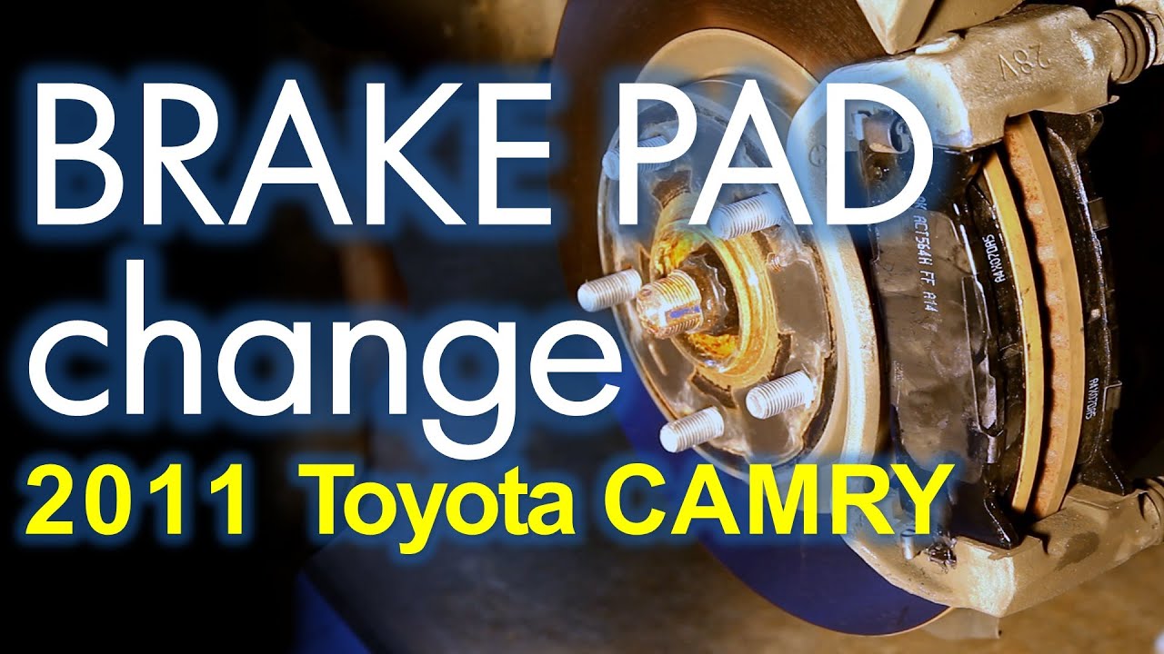 Toyota Camry Brake Job, Front and Rear Brake Pad Replacement