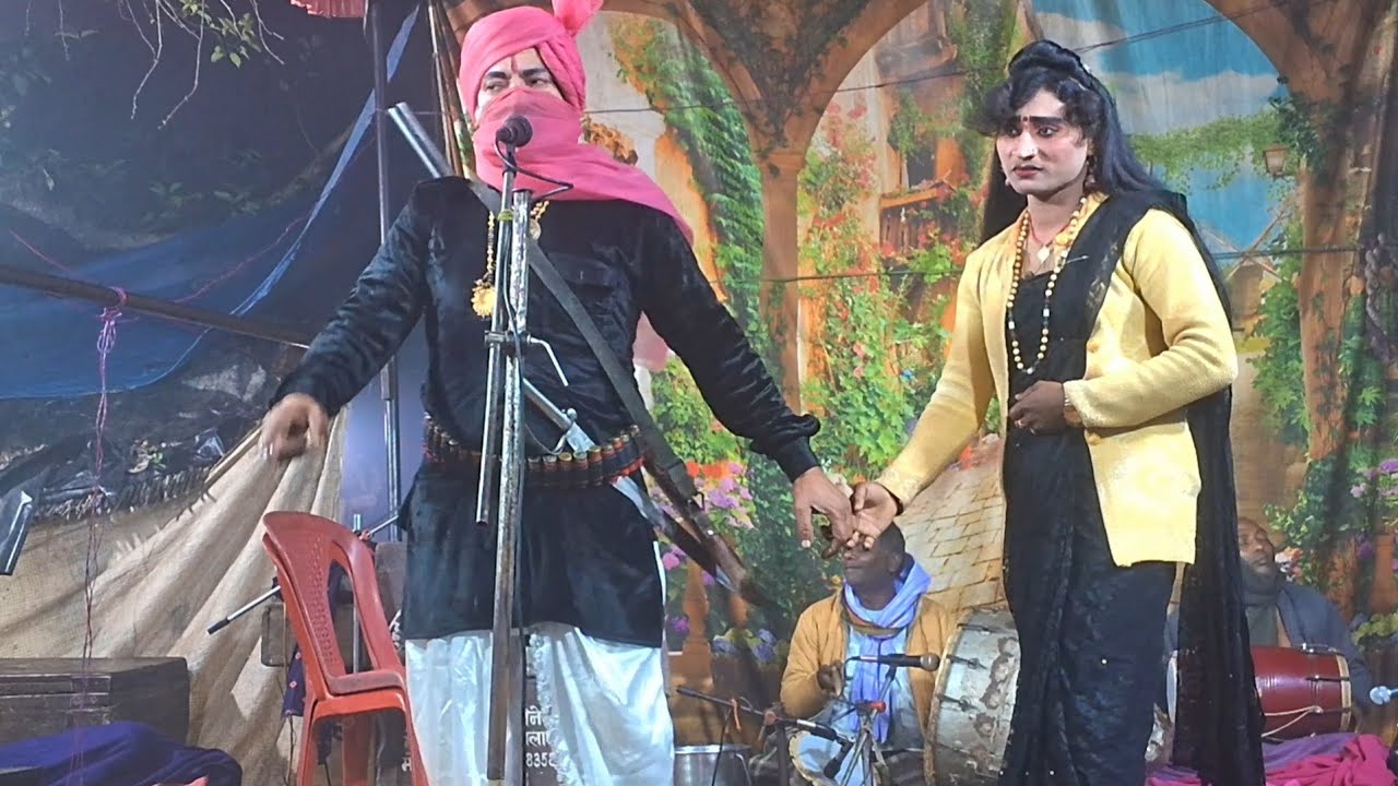 विनोद डांसर के प्यार और मोहब्बत भरी एक रोमांस सीन देखिए  मोहम्मद इदरीश की नौटंकी 