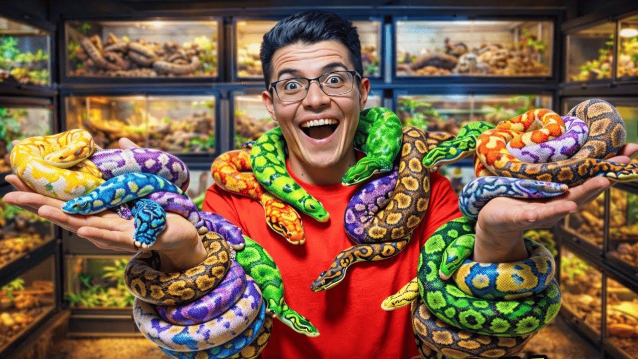¿Cuánto cuesta mantener 10 SERPIENTES? 😱💸 ¡La verdad que nadie te dice!