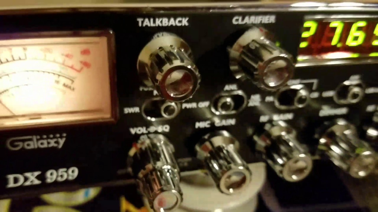 Galaxy dx 959 tune up