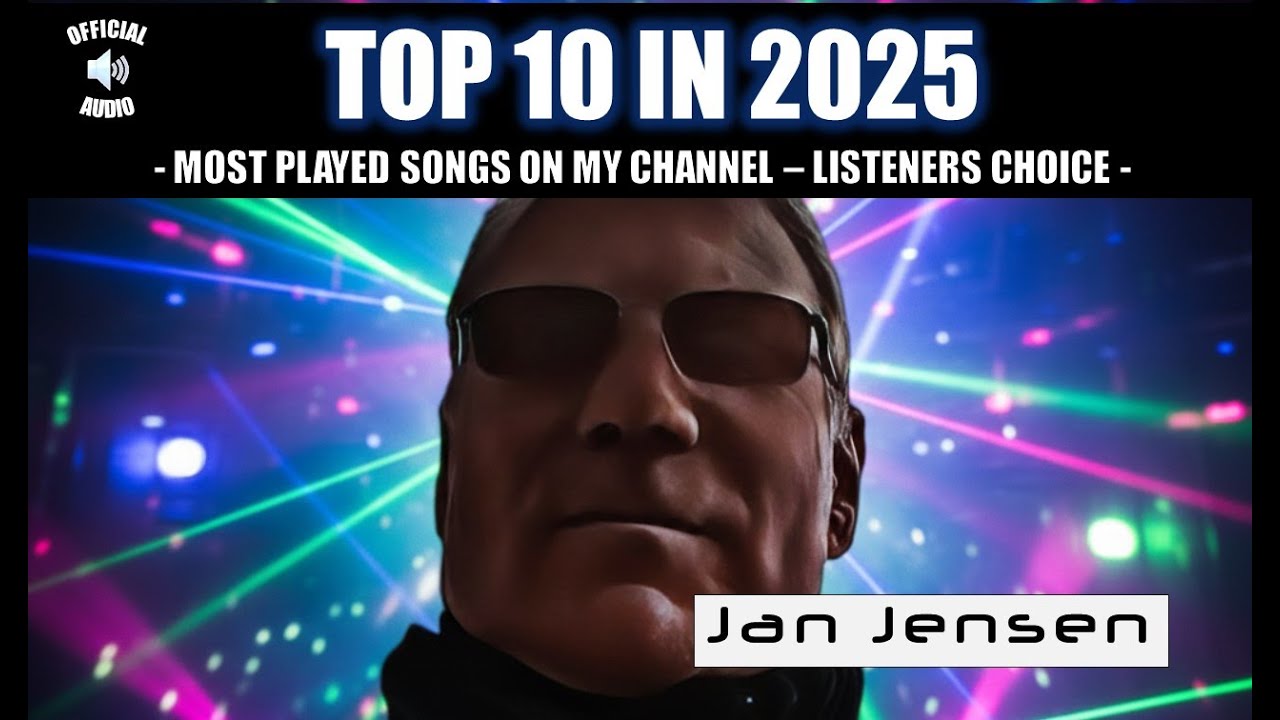 Jan Jensen - Top 10 of the most played songs in 2025 on my channel [Italo / Synthpop / Electronic]