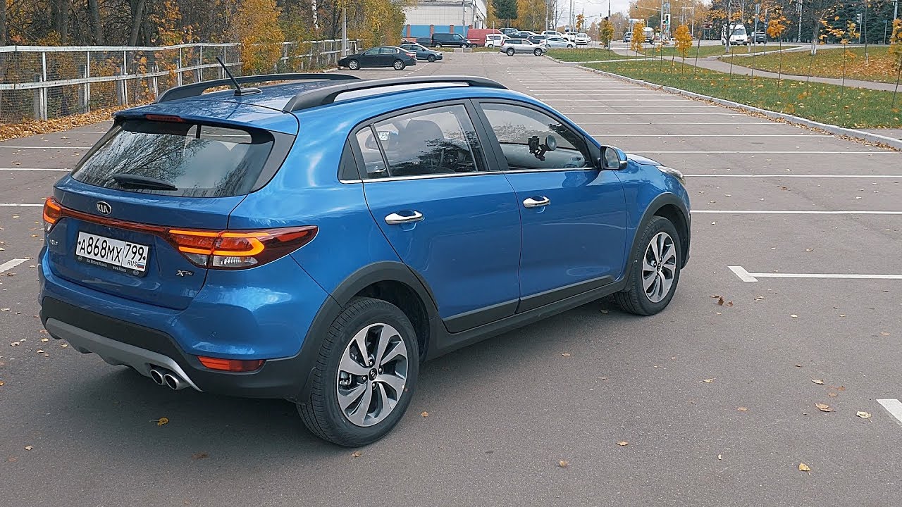 KIA RIO X-LINE 2019 с КЛИРЕНСОМ 195мм - ПОЧТИ ДЖИП!