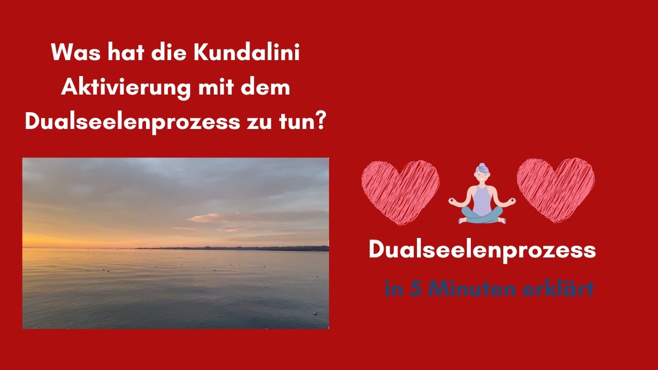 Wenn du diese eine Sache verstanden hast, hast du den Dualseelenprozess verstanden!