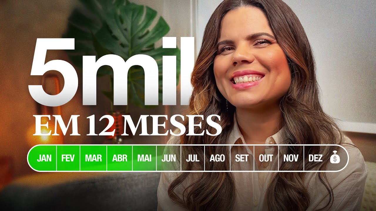6 passos para juntar os primeiros 5 mil em 12 meses