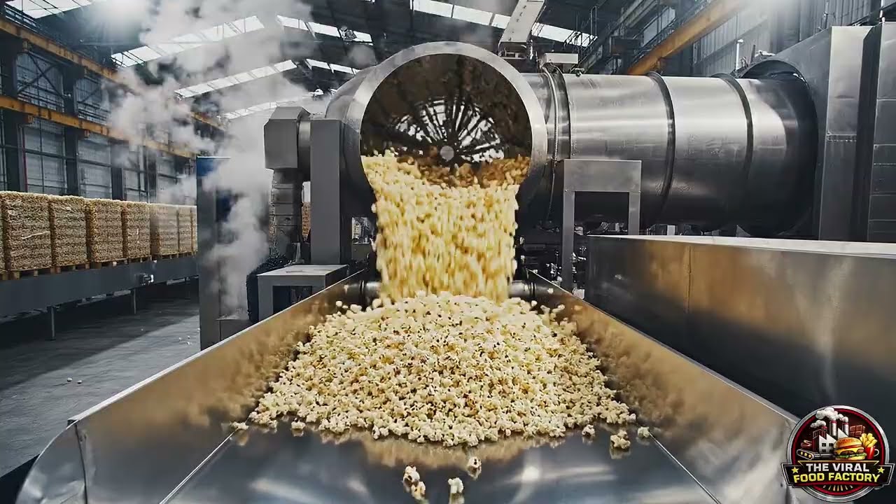 This Popcorn Factory Makes Millions of Bags Every Day