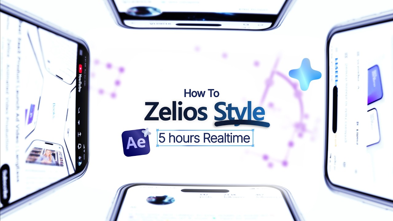 Creating ⁨Zelios⁩ Style SaaS Explainer Ad COMPLETELY FROM SCRATCH - (Real-Time)
