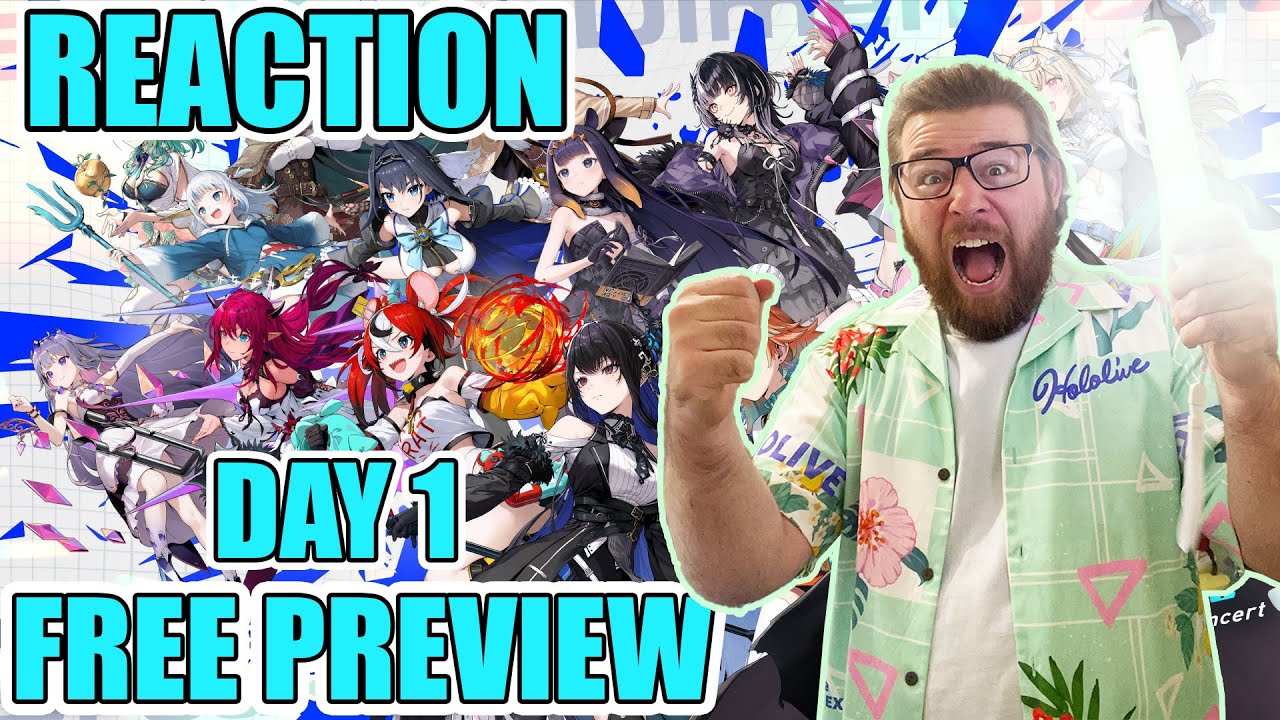 POPPING OFF!!! Hololive EN Breaking Dimensions Free Preview Day 1 Reaction | Laverick Reacts