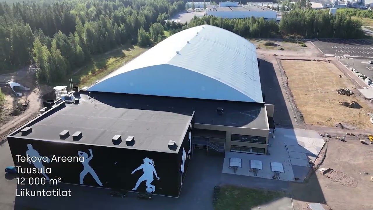 Referenssivideo Tekova Areena, Tuusula