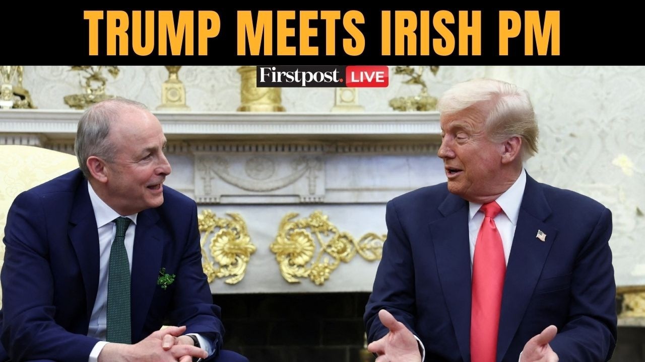 LIVE: US President Trump, Irish PM Martin's Joint Statement at Friends of Ireland Luncheon