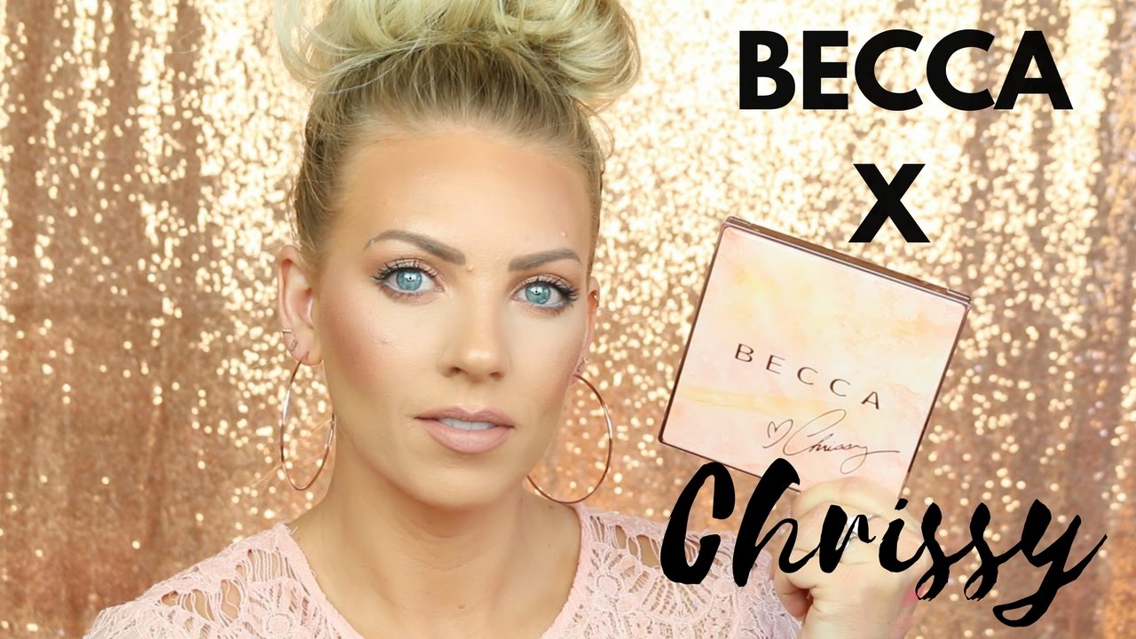 BECCA x Chrissy Tiegen Glow Face Palette | First Impressions & Demo