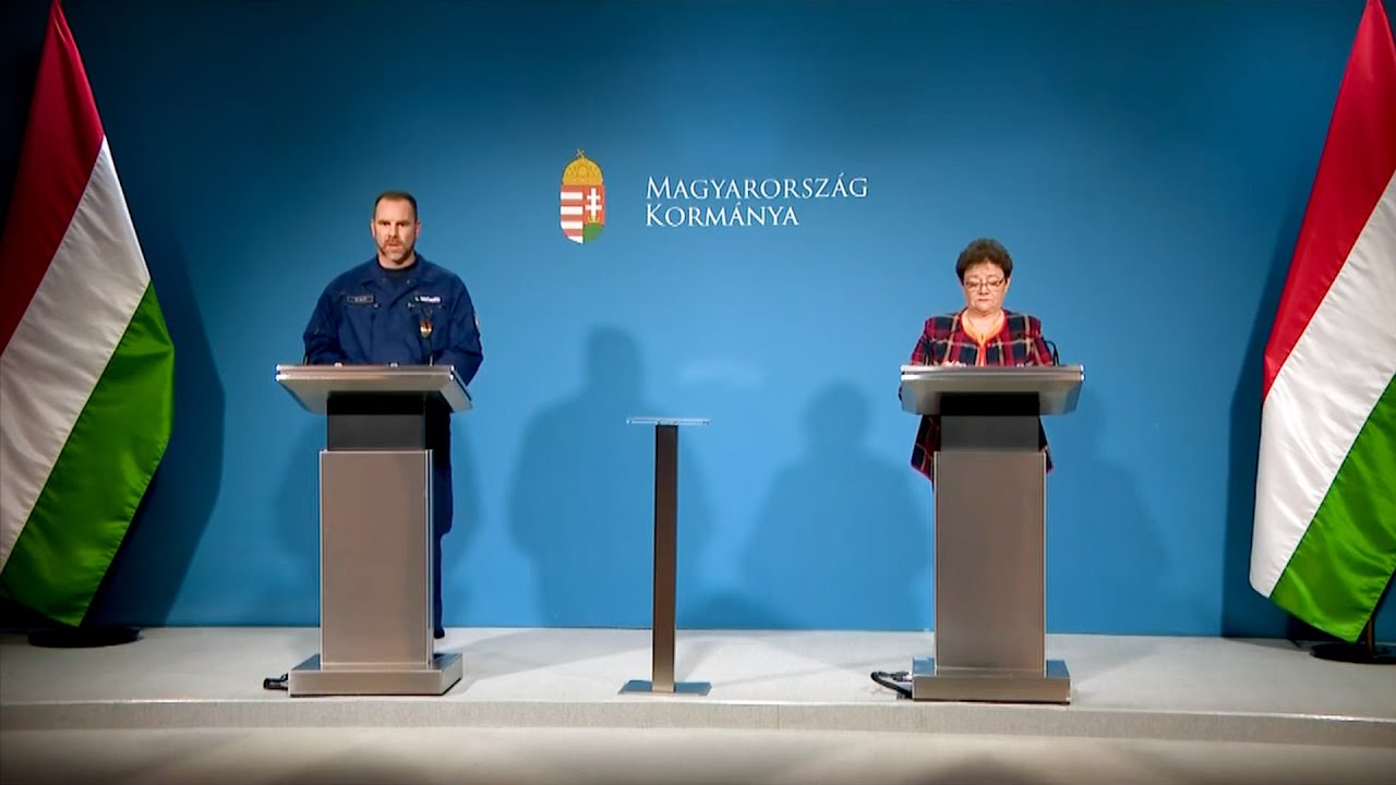 Az operatív törzs sajtótájékoztatója (2020. november 6.)