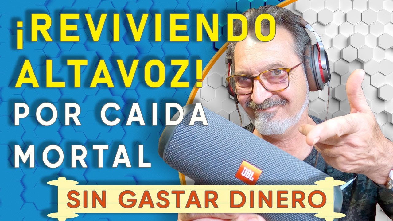 🚨🔊&iquest;C&oacute;mo arreglar un altavoz JBL sin gastar DINERO?