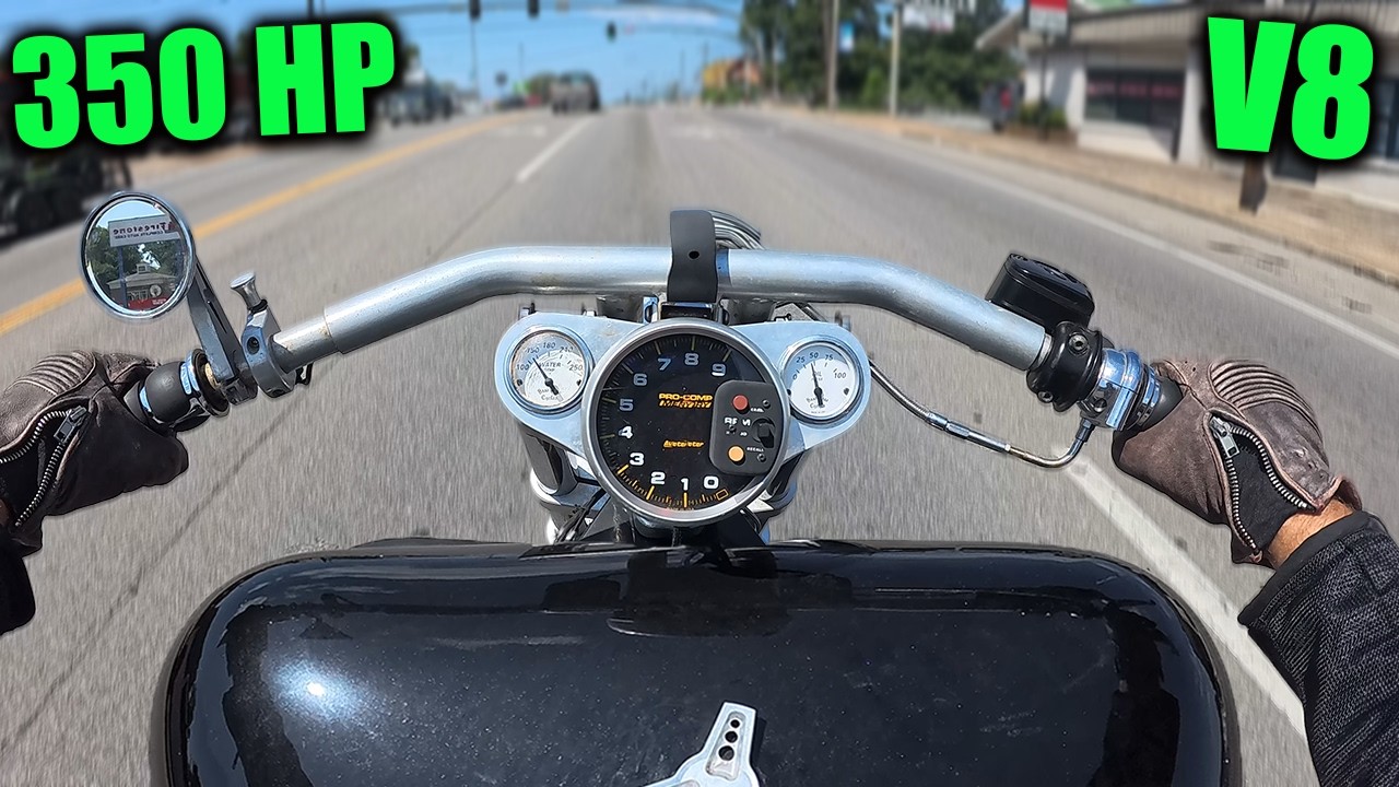 I Bought the Cheapest V8 Motorcycle ever