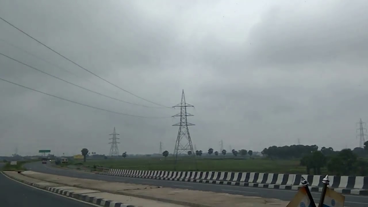 driving on the patna-bakhtiyarpur NH30 expressway: patna to bakhtiyarpur in 30 min