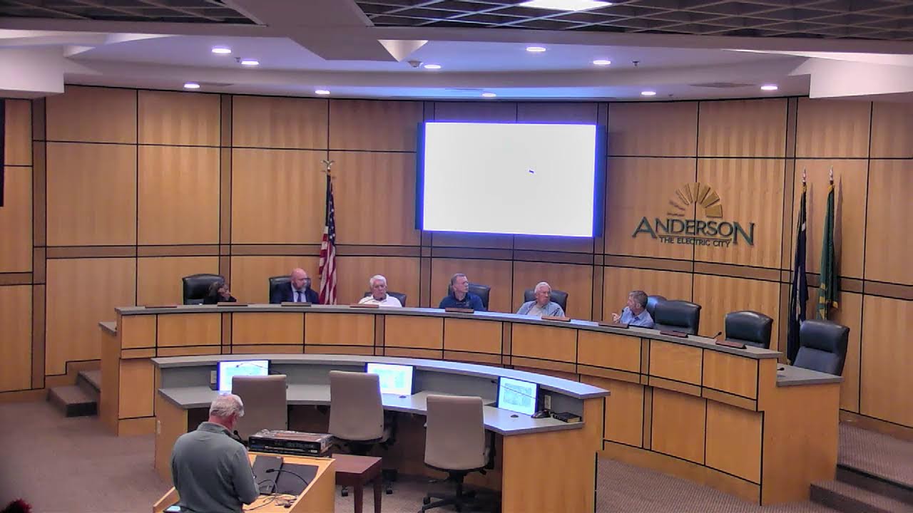 City of Anderson Board Of Zoning Appeals- October 23 2025