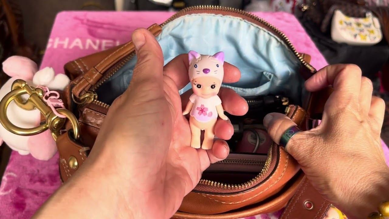 ✨🫧💕what’s in my coach legacy bag?💕🫧✨
