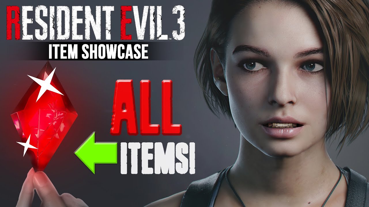 Resident Evil 3 Items - Key Items