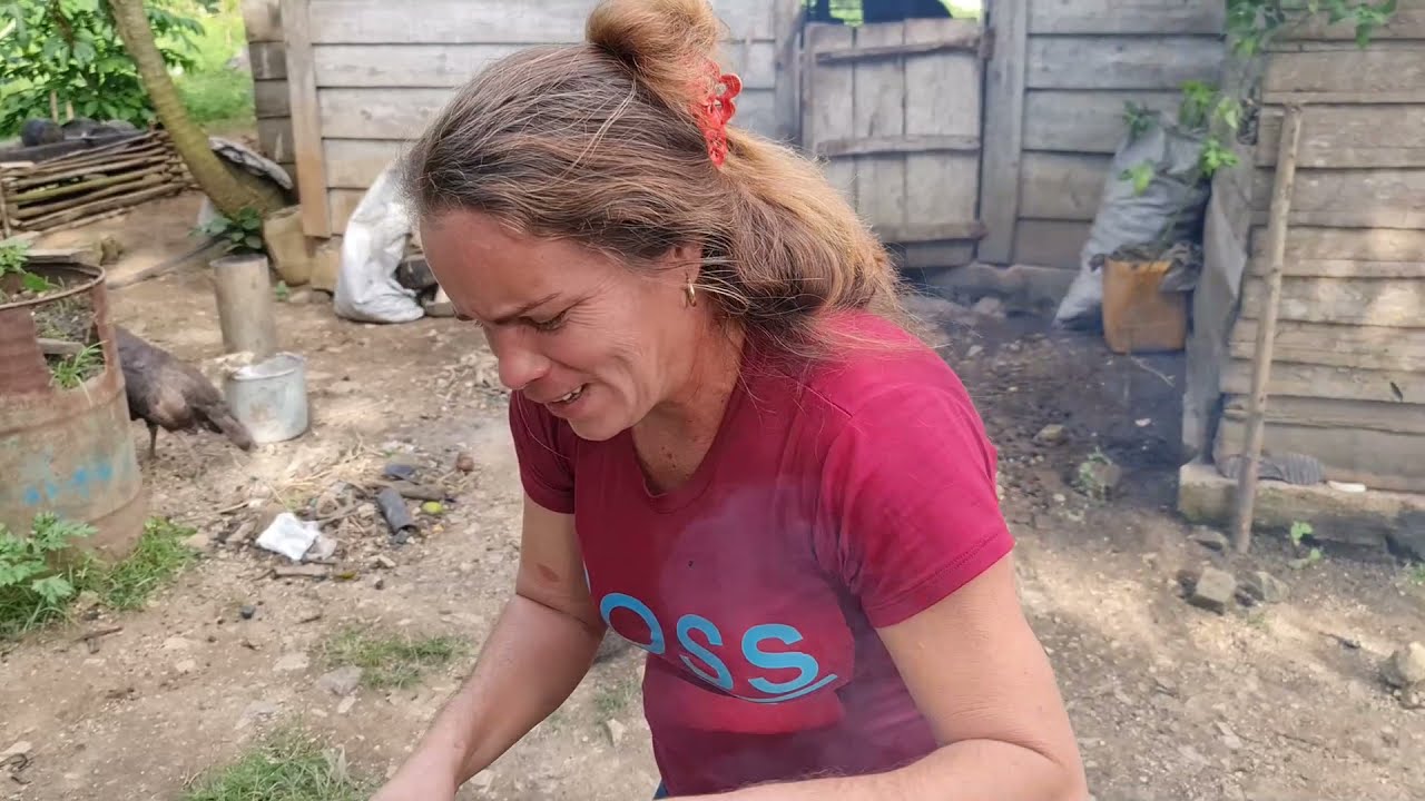 SOBREVIVIR en las MONTAÑAS de CUBA es¡¡¡ DURO !!!! vida de una familia  cubana  #ASMR #cuba