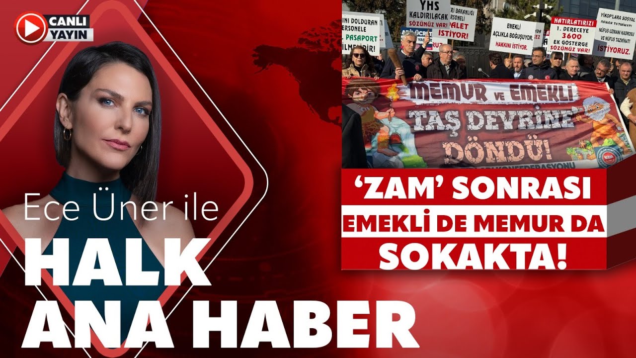 Ece &Uuml;ner ile Halk Ana Haber (5 Ocak 2026)