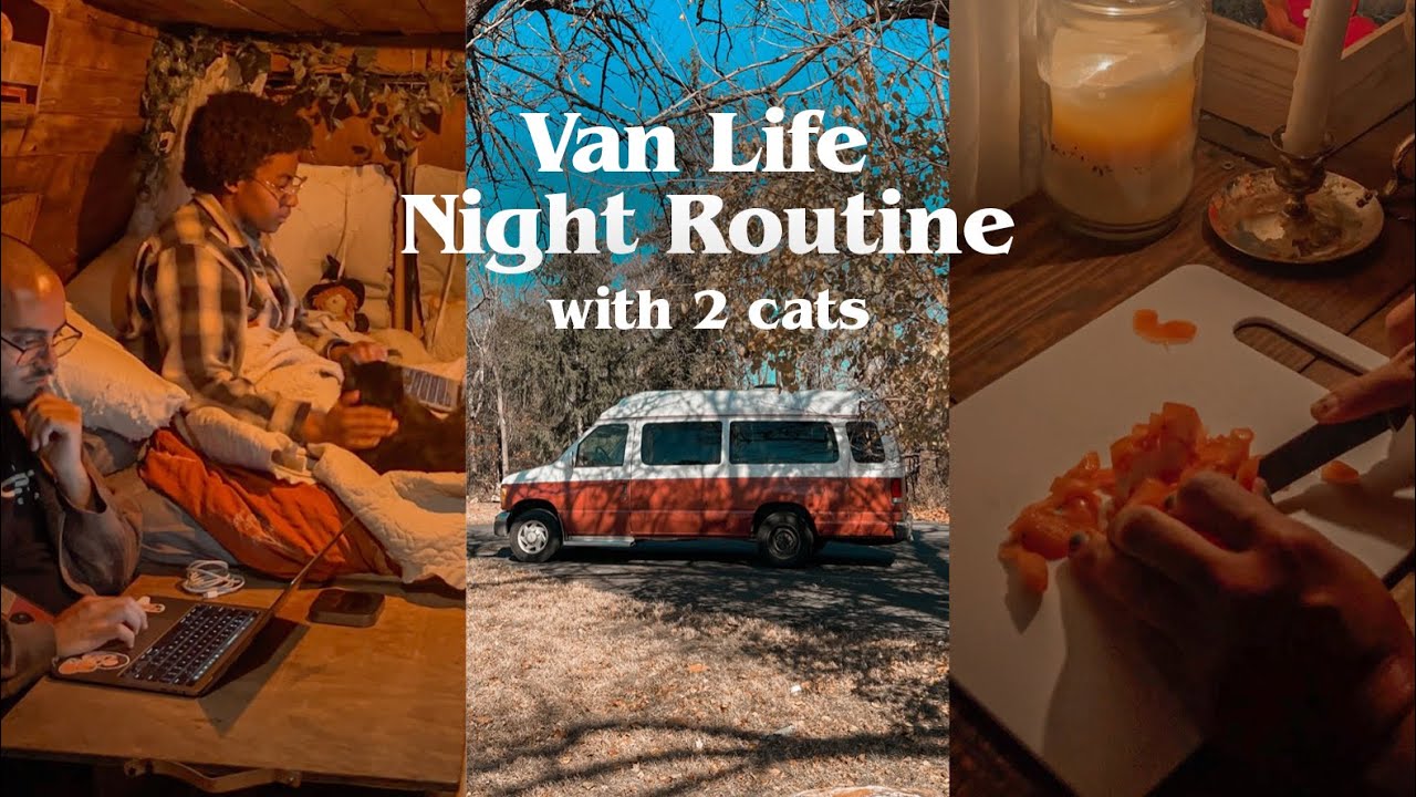 Van Life Evening Routine 🌙