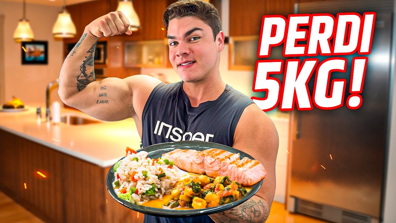 JÁ PERDI 5 KG EM UM MÊS COM ESSA MINHA NOVA DIETA!