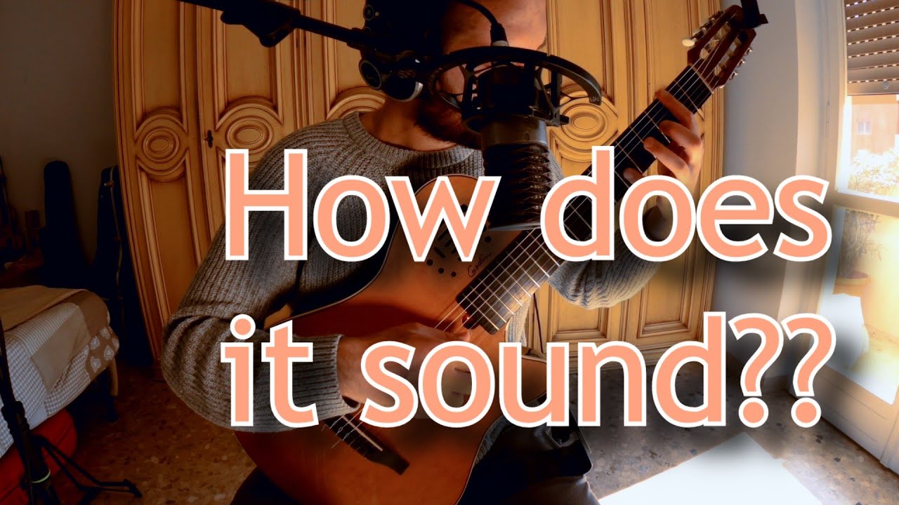 The acoustic sound of a 