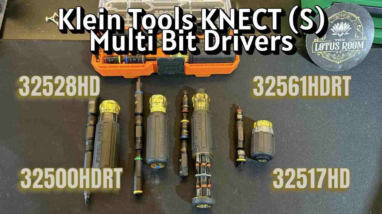 Проверка инструмента № 10, многоразрядные отвертки Klein KNECT (S) (32528HD, 32500HDRT, 32561HDRT...