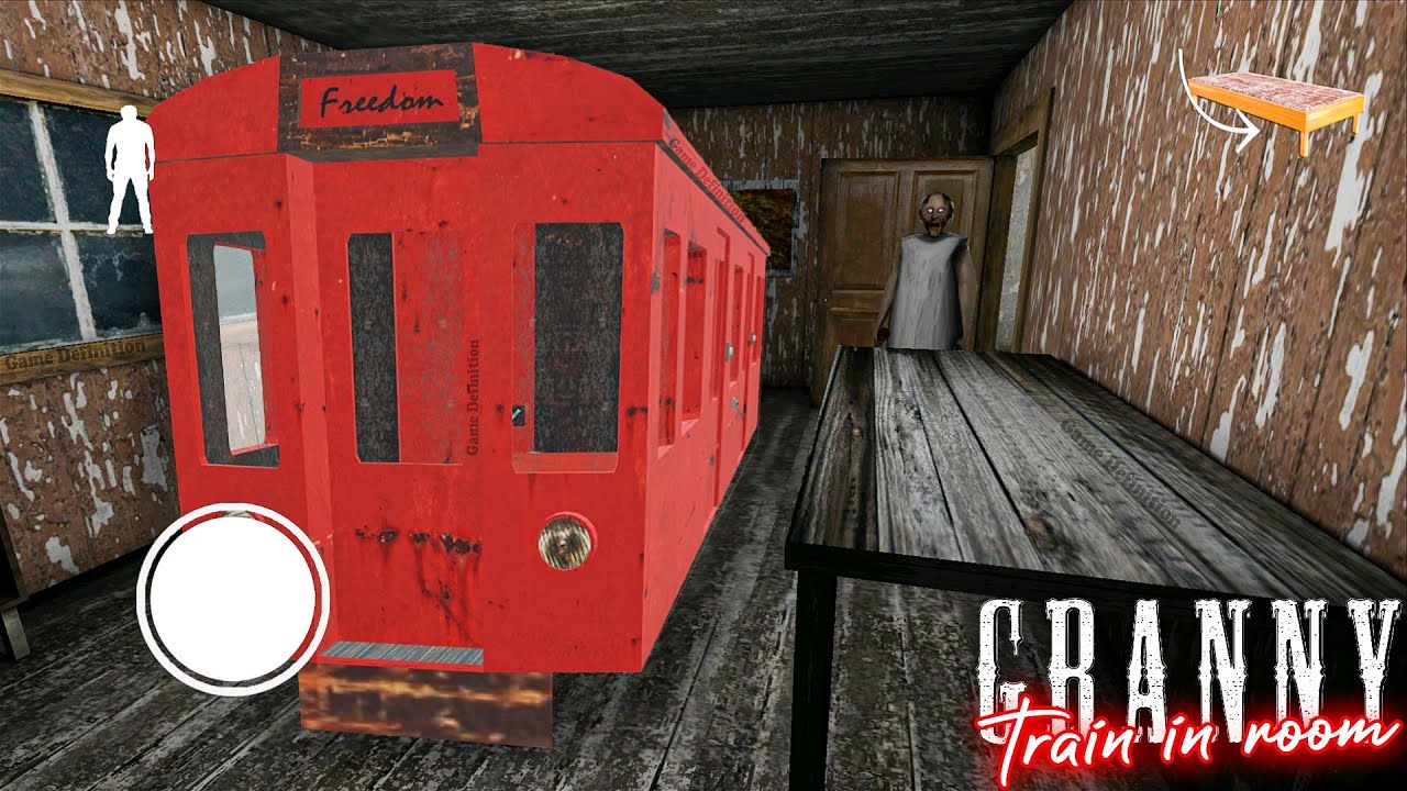 TRAIN ESCAPE FROM GRANNY'S HOUSE CHAPTER 1 | granny wala game definition | granny grandpa game video