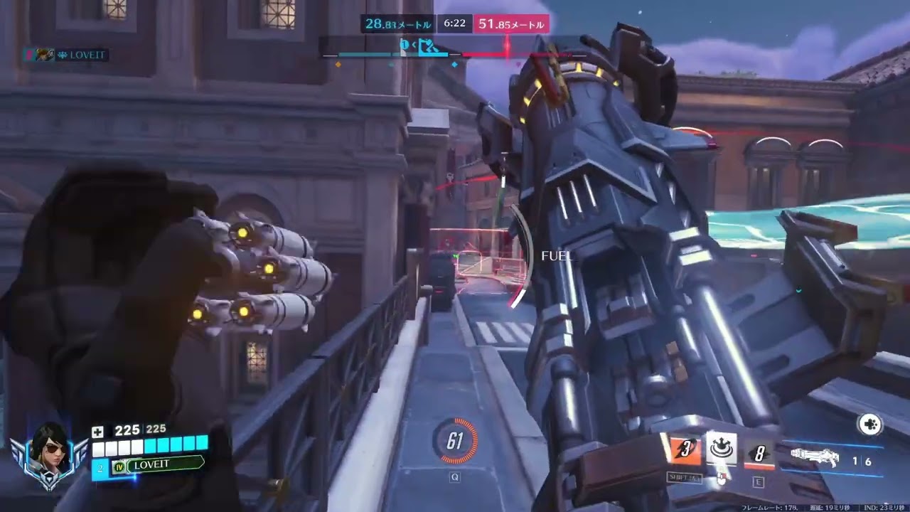 【OW】ファラ・エコー【ダイヤ帯244】