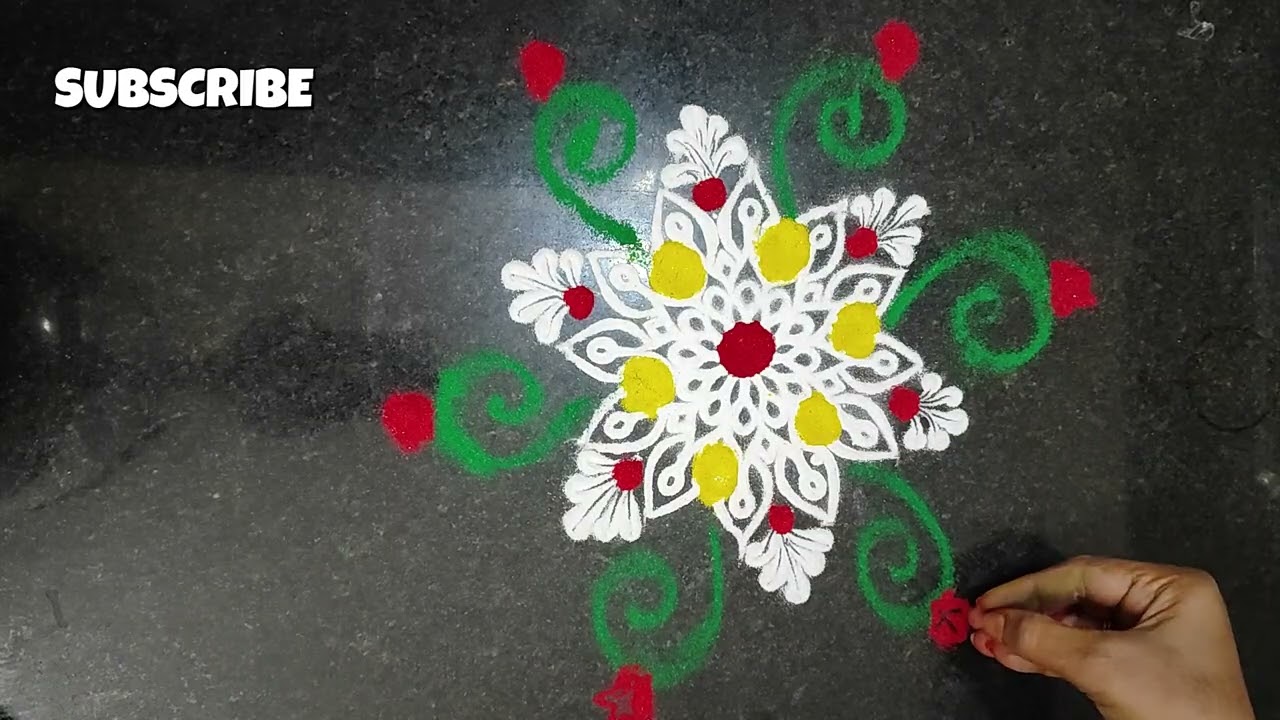 Coulourful Rangoli