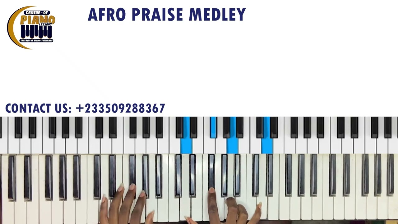 Praise The Lord || Aa Ee This Kind God Another One No dey || AfroPraise Medley Piano Cover