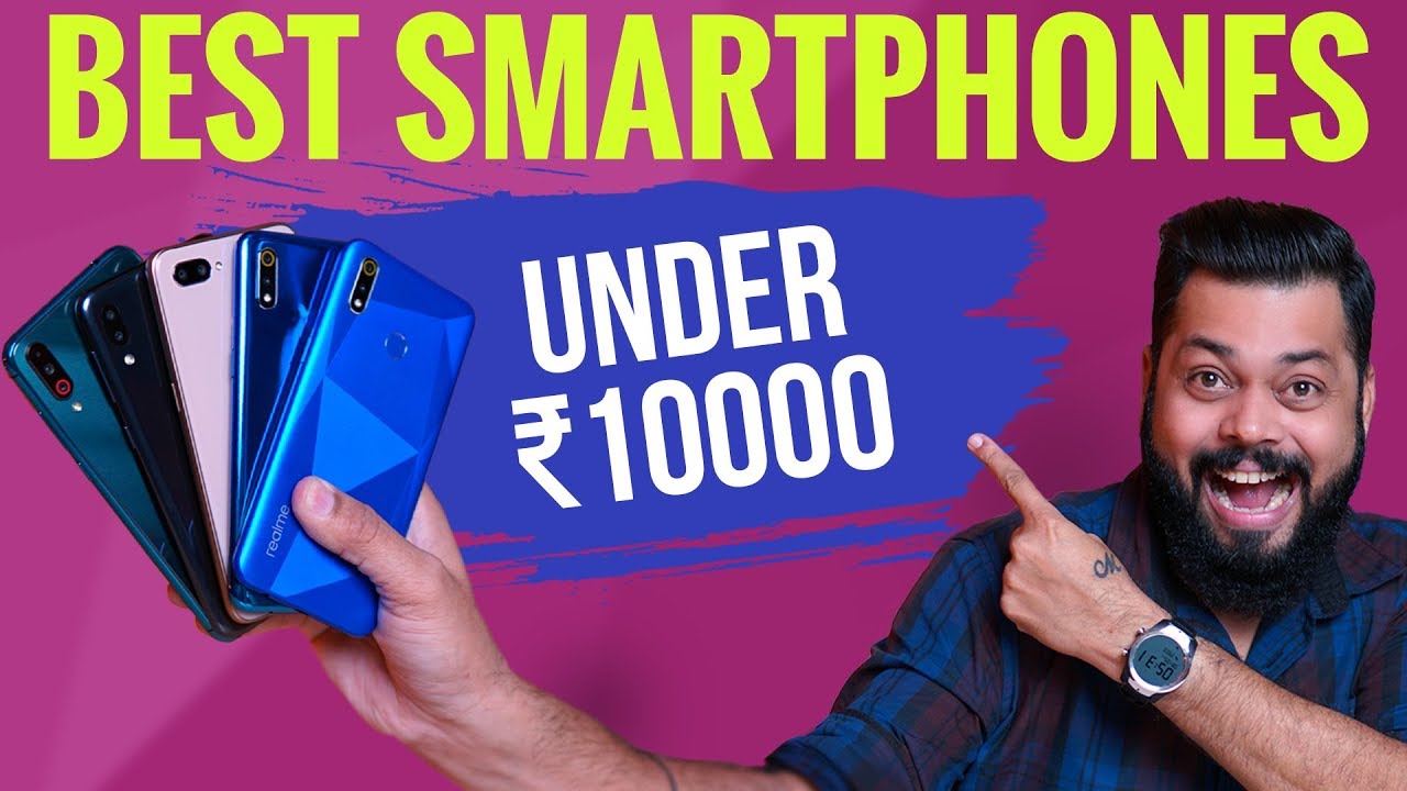 TOP 5 BEST MOBILE PHONES UNDER ₹10000 BUDGET ⚡⚡⚡ August 2019